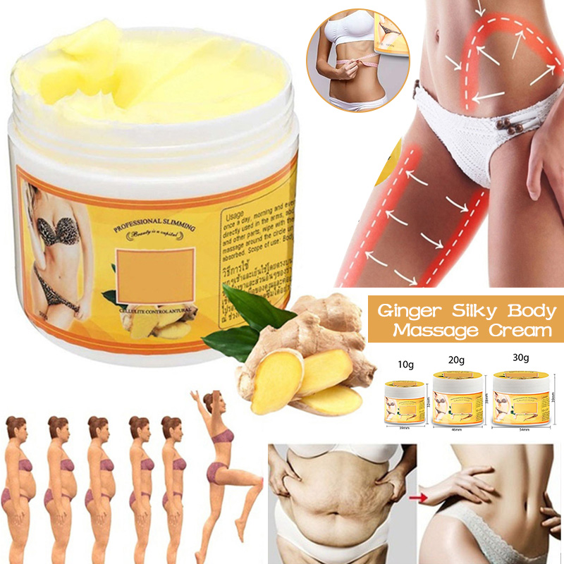 Ginger Fat Burning Cream Anti-cellulite Full Body Slimming Weight Loss Massaging Cream Leg Body Waist Reduce Slim Cream