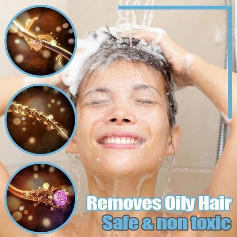 60g Hair Darkening Safe Glossy Protects Scalp Shampoo Bar Regrowth Anti Dandruff Cleansing Unisex