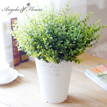 7 branch/bouquet Artificial plants decorative simulation eucalyptus grass home table decoration High Quality flower accessories