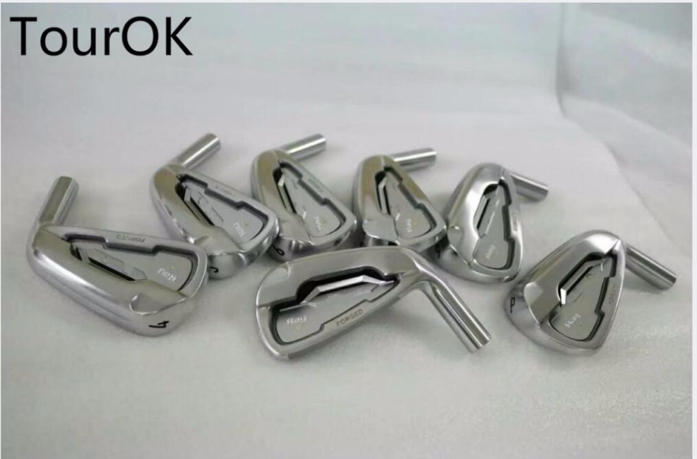 TourOK Golf irons ray v irons clubs set 4-9.P Golf head no Golf shaft Free shipping