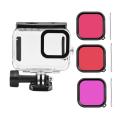 For Go pro Hero 9 Accessorie Waterproof Underwater Housing Case Diving Cover Lens Filter For Gopro Hero 9 Black Action Camera