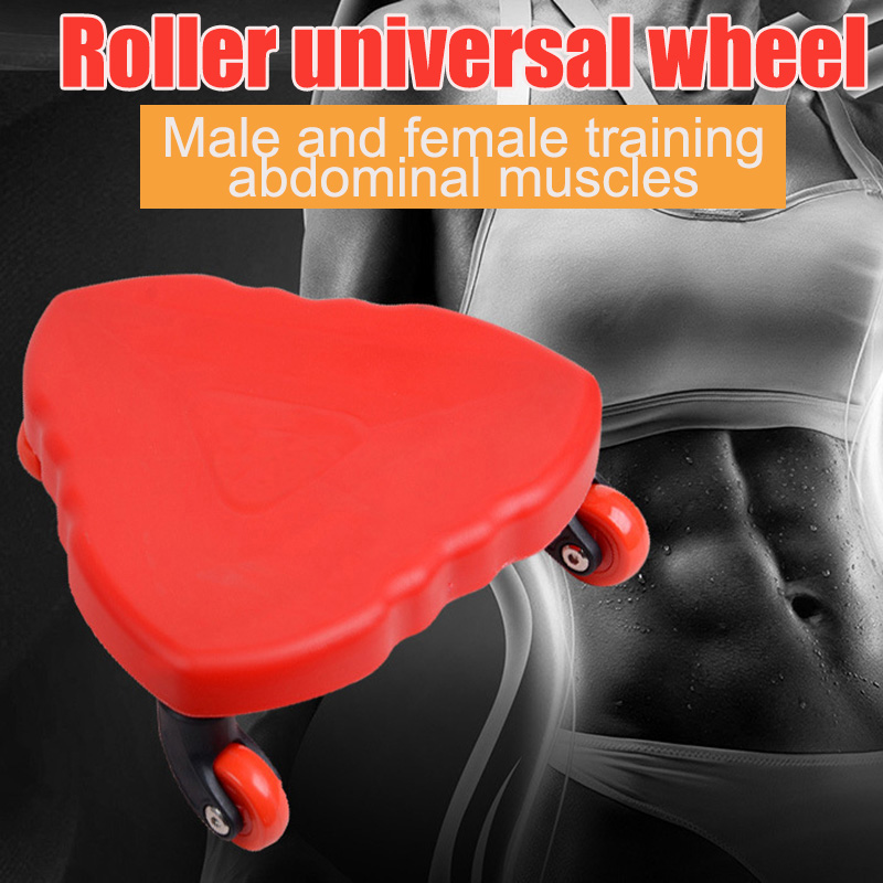 2019 Abdomen Disc Abdominal Wheel Plate Muscle Training Wheel Abdomen Fitness Equipment X85