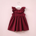 2020 New Summer Girls' Dress Baby Cute Bow Pleated Open-back Party Princess Dress Children's Kids Girls Clothing