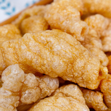 Crispy Fried Pork Skin Snacks