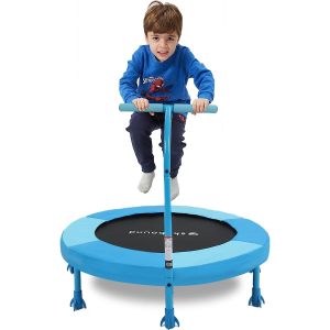 36 Inch Mini Trampoline for Kids-Blue