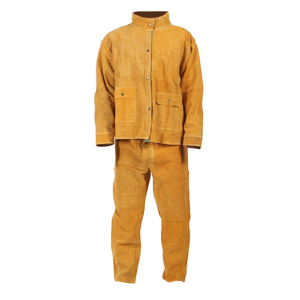 Welding Suit Splash-proof Heat-resistant Clothing uniform car workshop working suit mechanical repairmen overalls for Male