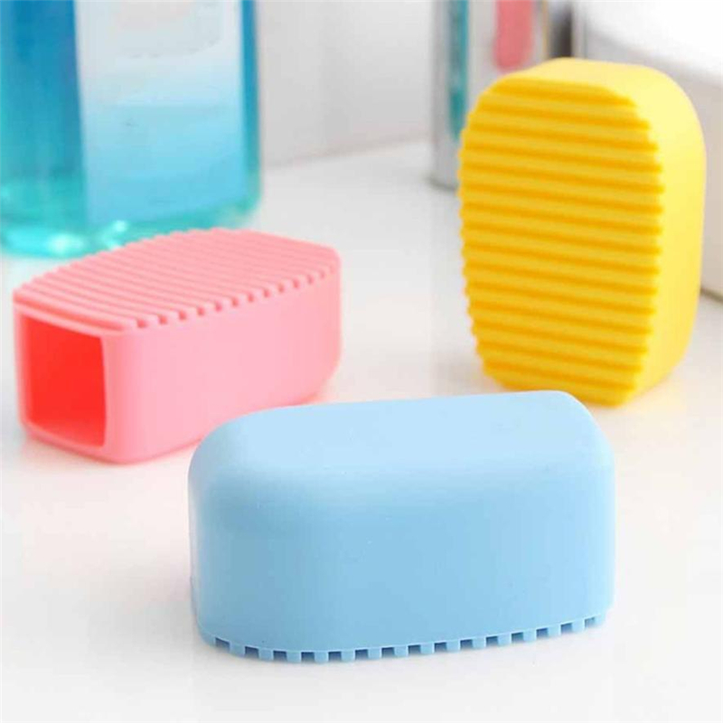 Creative Flexible Hand Scrub Washing Silica Gel Washboard Cleaning Brush Min Eco-Friendly easy Operation Clean Tool C0322#0