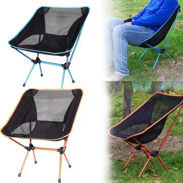 Folding Beach Chair Outdoor Portable Camping Chair Seat Stool Fishing Camping Hiking Beach Picnic Barbecue Garden Chairs