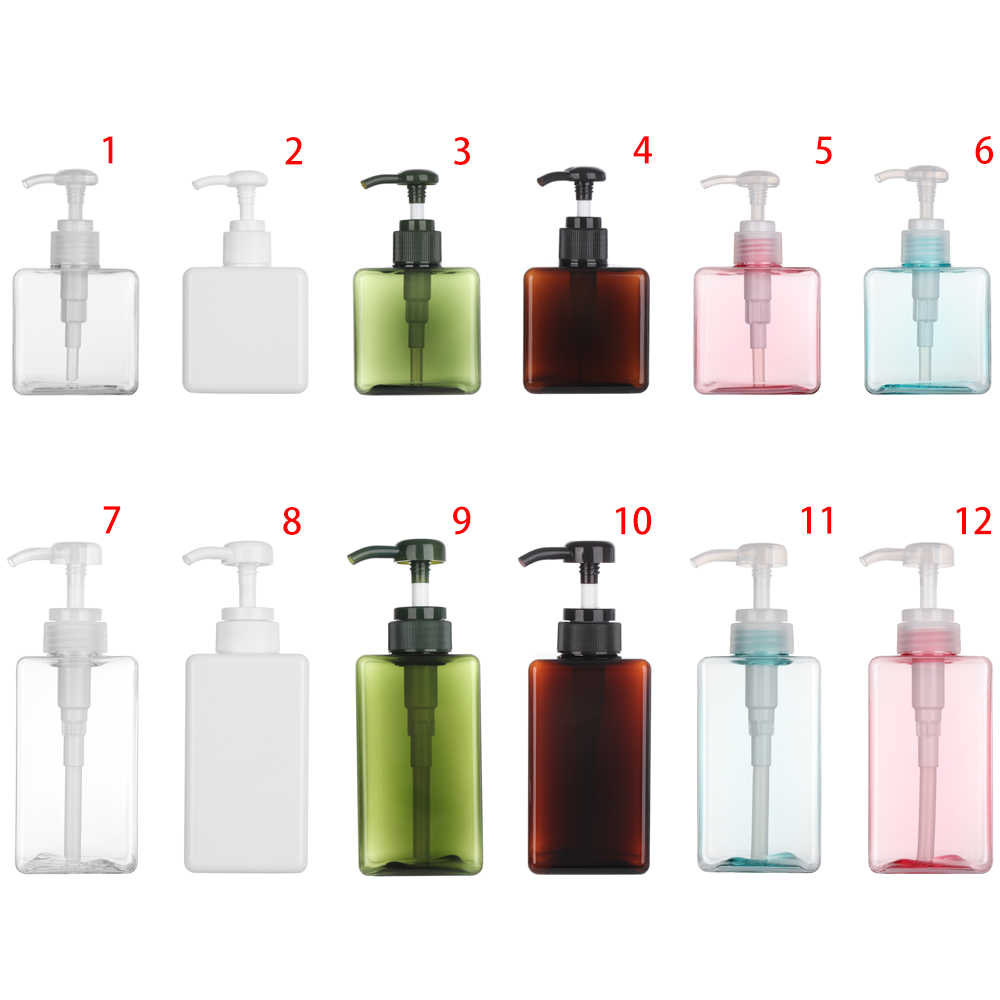 250/450ML Travel Mousse Foaming Bottle Press Pump Soap Dispenser Shower Gel Shampoo Hand Soap Container Makeup Remover Tool