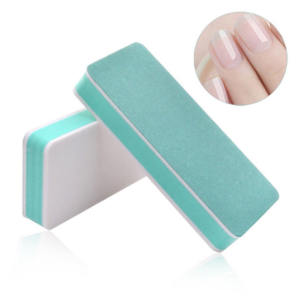 2pcs Nail File Polishing For Nails Double Side Buffer Blcok Buff Shine Nail Polish For Nail Art Tools Polisher Manicure kits