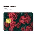 Magic Shark Matte 3M PVC Cartoon Joker Half Cover Sticker Case Film for Big Small Chip Credit Debt Card