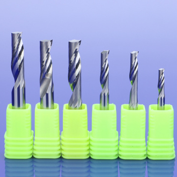 10Pcs 3.175/4/5/6/8mm Single Flute Milling cutters for Aluminum CNC Tools Solid Carbide,aluminum composite panels