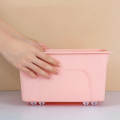 Self-Adhesive Furniture Caster Wheel Adhesive Pulley Storage Box Casters Trash Can Home Silent No Scratches Box Wheels