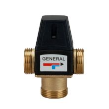 MEXI 1" Water Heaters Replacements 3 Way Mixing Valve Male Thread Brass Thermostatic Valve Solar Water Heater Accessories Parts
