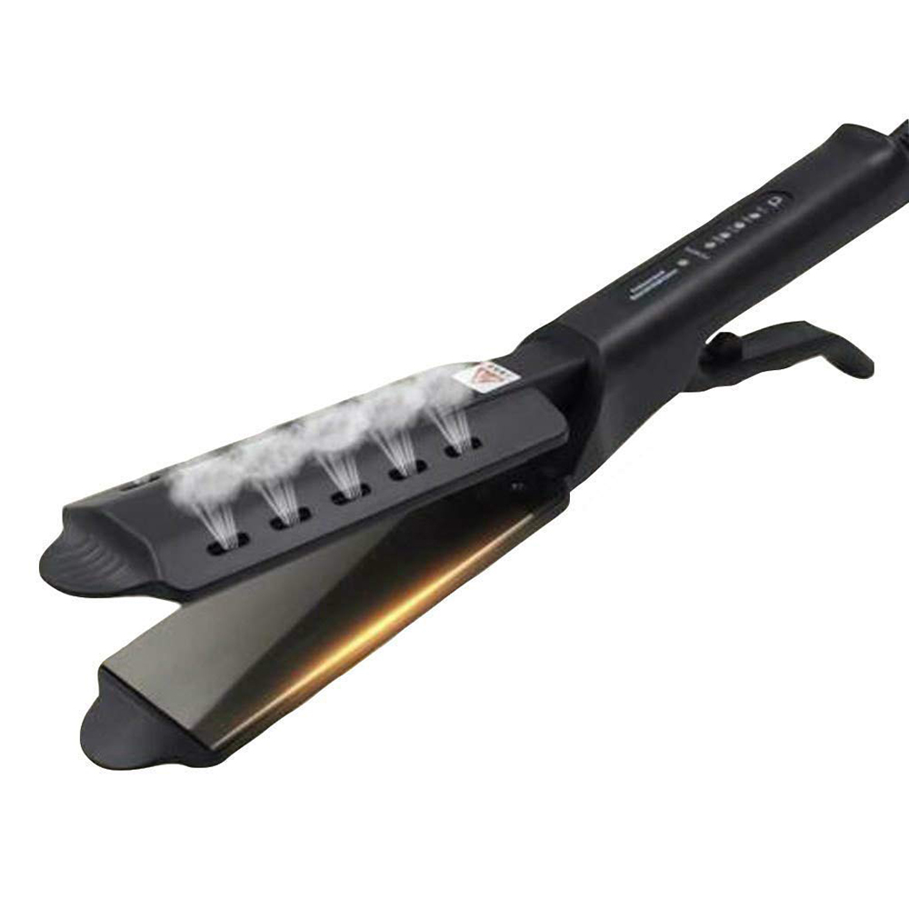 Hair Straightener Four-Gear Temperature Adjustment Ceramic Tourmaline Ionic Flat Iron Curling Hair Iron For Women Hair