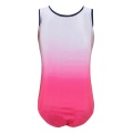 Girls Sleeveless Gymnastics Leotard One-Piece 5-14 Years Children Ballet Dance Wear Kids Training Dancewear Practice Bodysuit