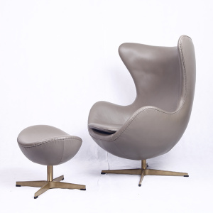 Modern Classic Leather Egg Chair Design