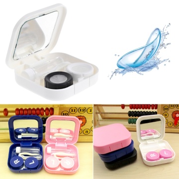 Contact Lens Case Eyes Care Kit Holder Container Gift Travel Portable Accessaries X7YA