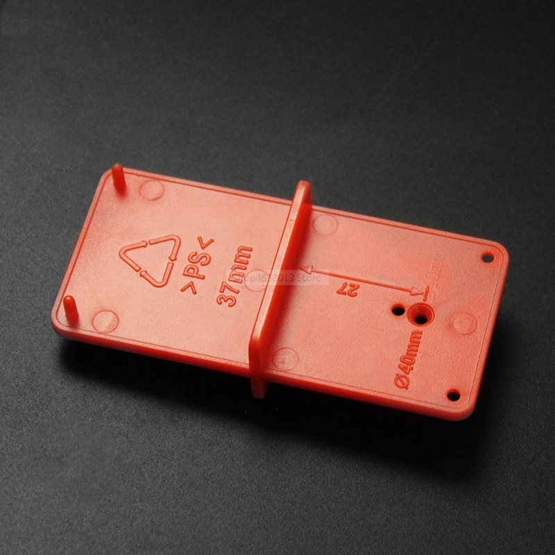 35mm 40mm Hinge Hole Drilling Guide Locator Hole Opener template Door Cabinets DIY Tool For Woodworking tool