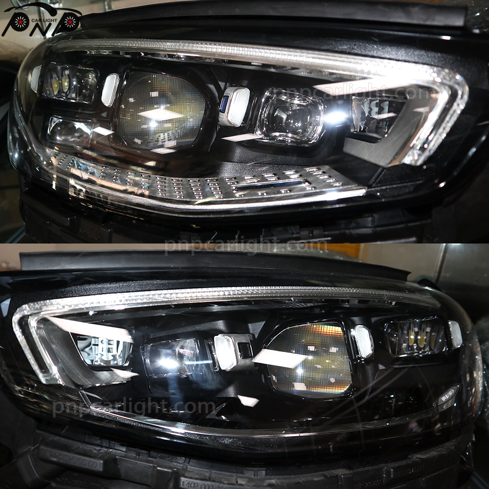 2008 S550 Headlights