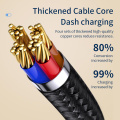 Twitch 2M USB Type C Magnetic Cable For Samsung galaxy A50 s8 note 8 plus Mobile phone Fast Charger Magnet Type-c charging Cable