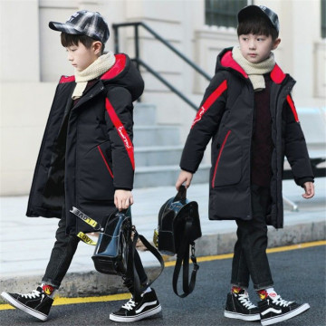 -30 Degree Children'S Winter Jacket Boy Clothes Warm Down Cotton Jacket Long Hooded Coat Waterproof Thicken Kids Parka Outerwear