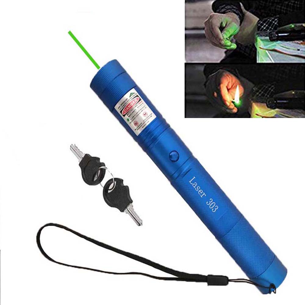 High Power Green Laser Pointer Military Burning Powerful laser sight 5000m 532nm lazer pen Focusable Burn Match