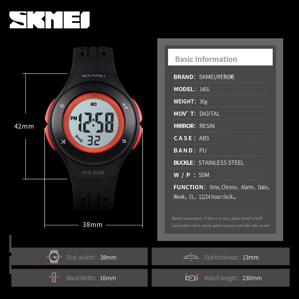 SKMEI Children LED Digital Watch Calendar Sport Watches 5Bar Waterproof kids Wristwatch For Boy Girl Reloj para niños Clock