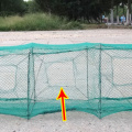 3/3.3M Nylon Fishing Net 19 intervals Shrimp Cage Fishing Net Catcher Trap Foldable Portable For Crab Crayfish Lobster