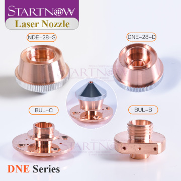 Startnow DNE Laser Nozzle Connector Copper Q90 Caliber 4.0 Fiber Optical Cutting Machine Head Spare Parts Equipment Accessories