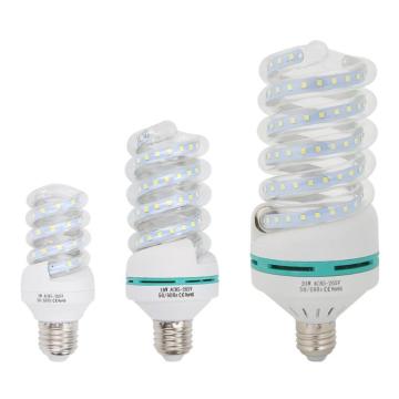 85-265V E27 7W 16W 24W Spiral Tube Energy Saving Lamp LED Light Bulb Tubes 6500K Cold White Fluorescent Light Bulb