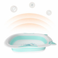 Portable Plastic Foldable Infant Baby Newborn Babies Bath Tubs Bathtub Washbowl Feet-Washing Basin
