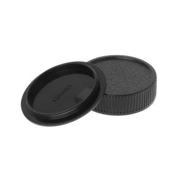 Rear Lens Body Cap Camera Cover M42 42mm Anti-dust Screw Mount Protection Black