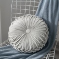 Velvet Pumpkin Pillow Living Room Round Sofa Throw Office Pillow Cushion Large Backrest Light Halloween Christmas Gift