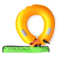 Manual Life Belt Automatic Inflatable Life Buoy Swimming Ring Waist Belt with Reflective Tapes For Kayaking Fishing Life Vest