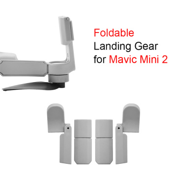 for DJI Mavic Mini 2 Foldable Heightening Landing Gear Leg Heighten Drone Feet Stand Support Bracket Protector Drone Accessories