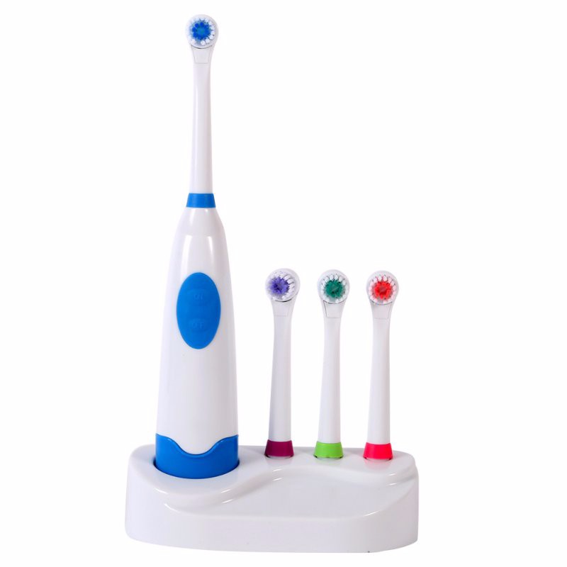 1119 Electric Toothbrush Rechargeable Toothbrush 3 brush heads for Adult Dental Care Massage