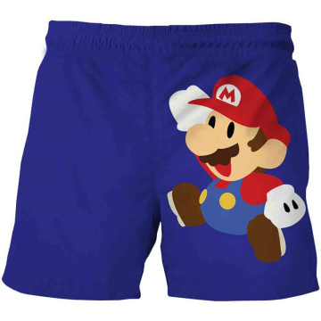 Super Mario Game Funny Cute Shorts Girls Boys Shorts Summer Teenagers Cartoon Leisure Short Pants Kids Baby Beach Thin Clothes