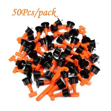 50pc/set Level Wedges Tile Spacers For Flooring Wall Tile Spacer Carrelage Tile Leveling System Leveler Locator Spacers Plier