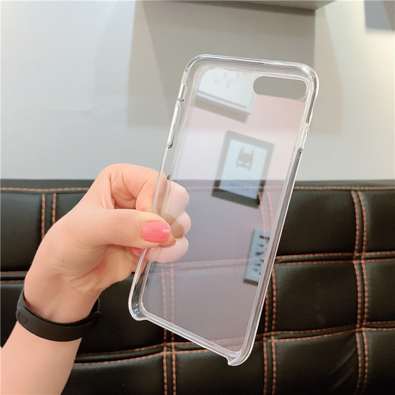 1:1 Original Official Style Clear Phone Case For iPhone 8 7 6 6s Plus HD Transparent ShockProof Cover For iPhone X Xr Xs Max