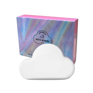 New arrival Natural Skin Care Cloud Rainbow Bath Salt Exfoliating Moisturizing Bubble Bath Bombs Ball Essential Bath Supplies