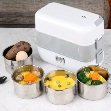 Multi-function Rice Cooker Ceramic Liner Electric lunch box Insulation Heating Personal Cooking Appliances Thermal Cooker