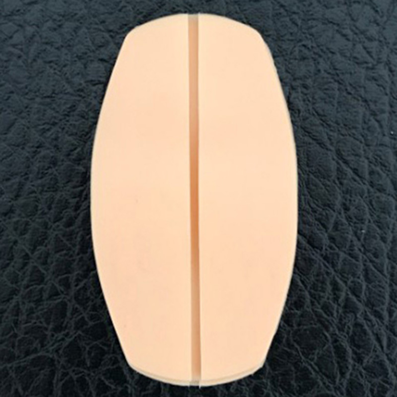 1 Pair Silicone Shoulder Pad Transparent Shoulder Strap Invisible Decompression Non-slip Silica Gel Pads for Underwear
