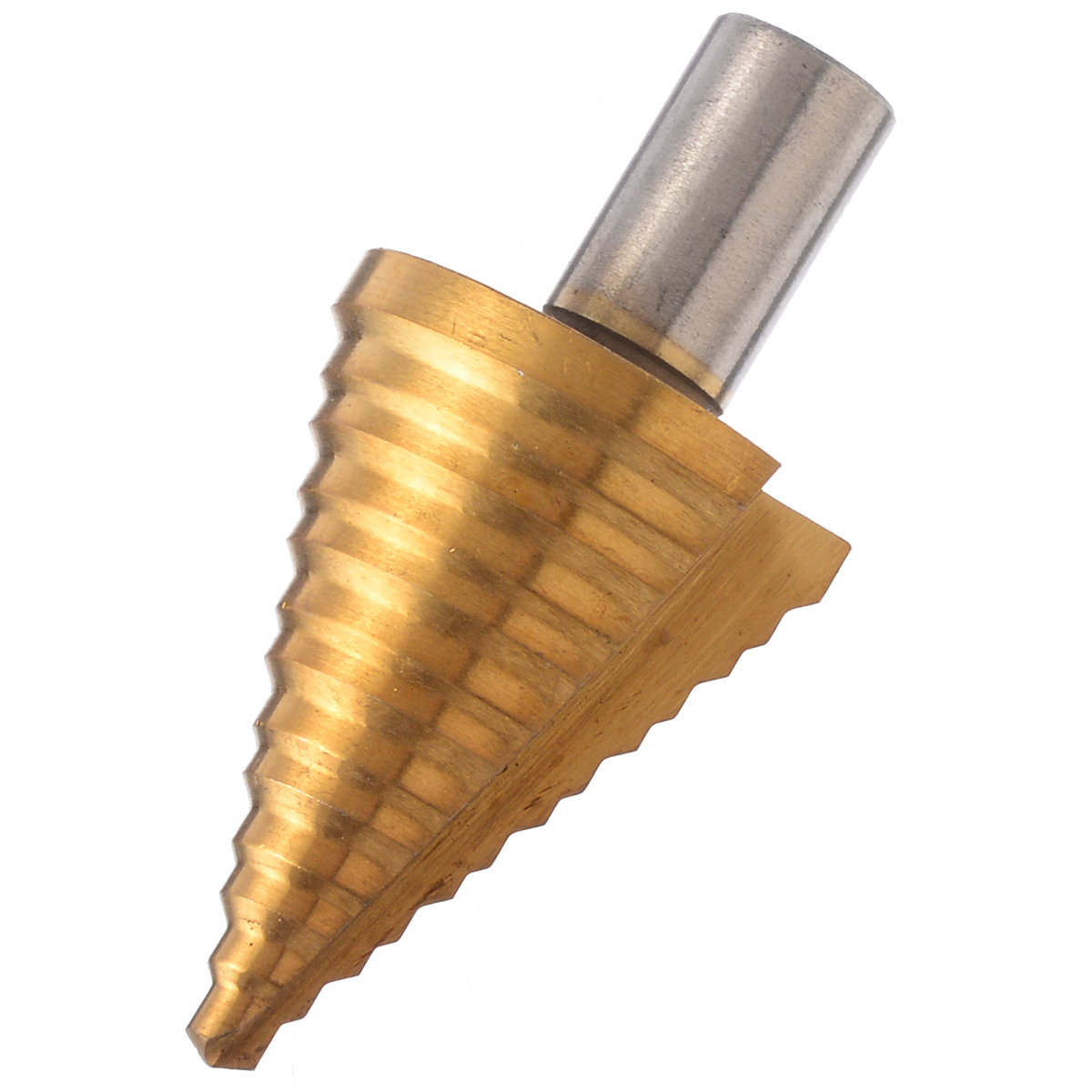 Titanium Coated Cone HSS Steel Step Drill Bit 5-35mm Cone Step Drill Power Metal Wood Working Drilling Hole Cutter Tools