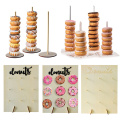 Wooden Donut Wall Donut Holder Donut Boards Stand Wedding Table Decorations Kids Birthday Party Favors Baby Shower Supplies