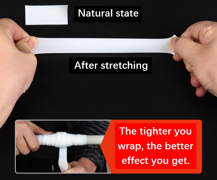 Self fusing silicone rubber tape