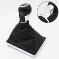 5/6 Speed Car Gear Shift Knob With Leather Boot Cover For Opel Vauxhall Astra H 2005 2006 2007 2008 2009