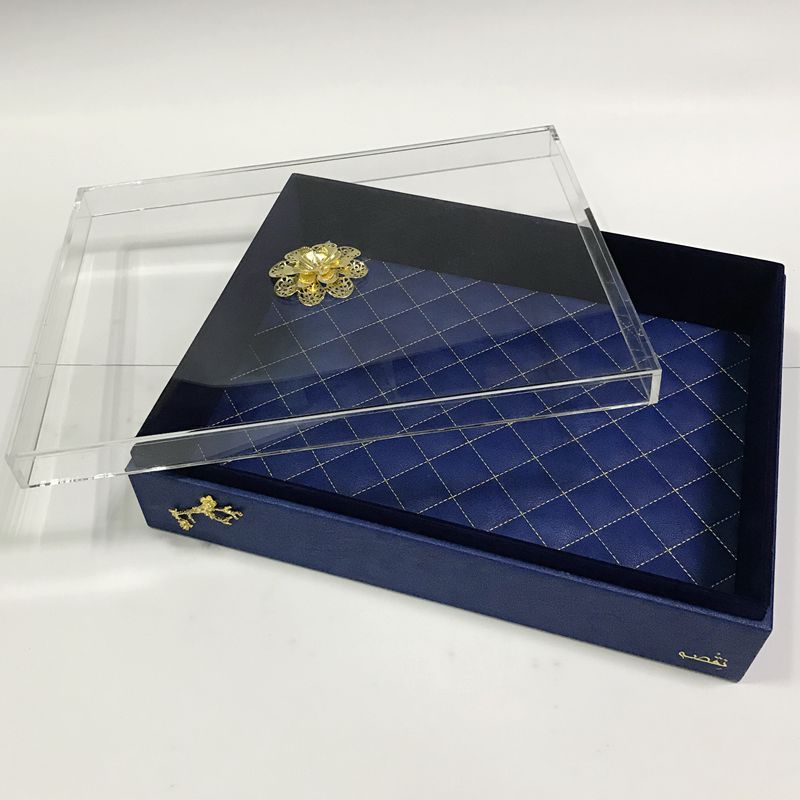 Blue Leather Box