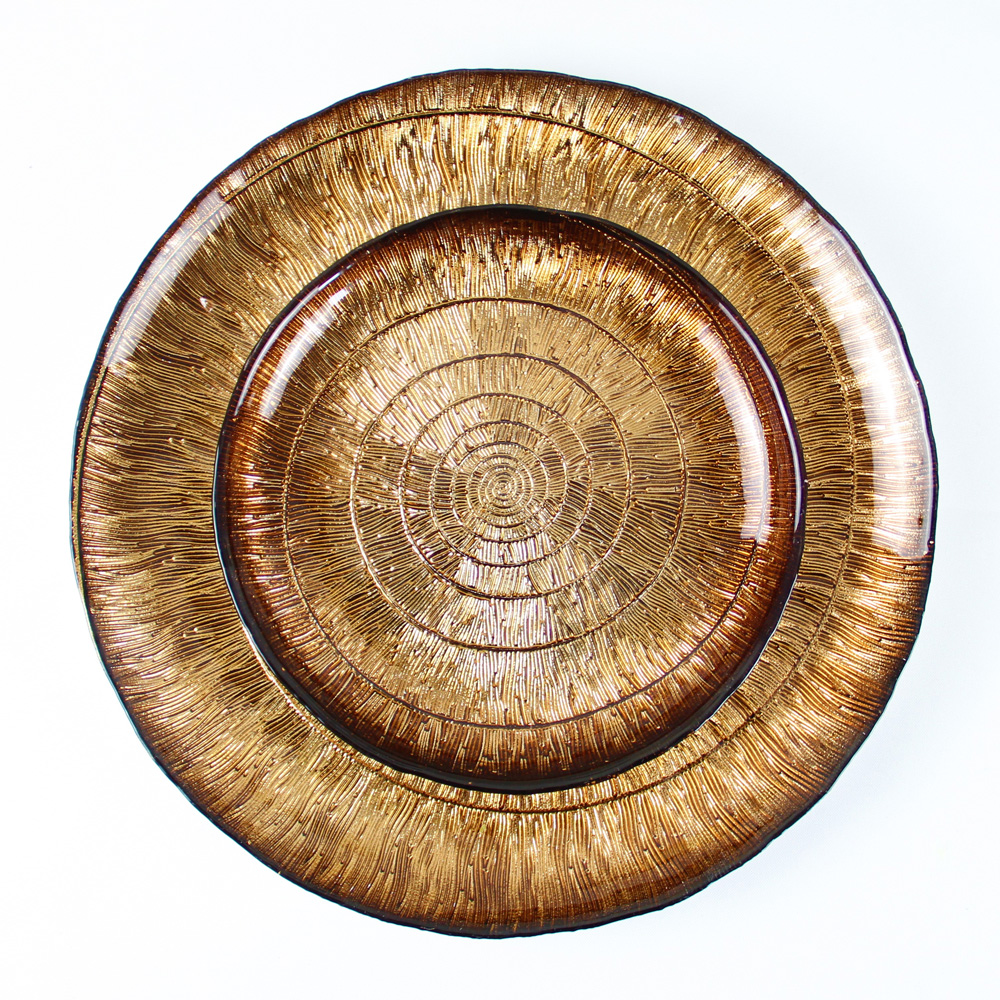 Glass Charger Plates Wedding