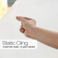 Anti-UV Matte White Window Privacy Film Frosted Glass Covering Opaque Static Cling Glass Film Heat Control Door Sticker Decor
